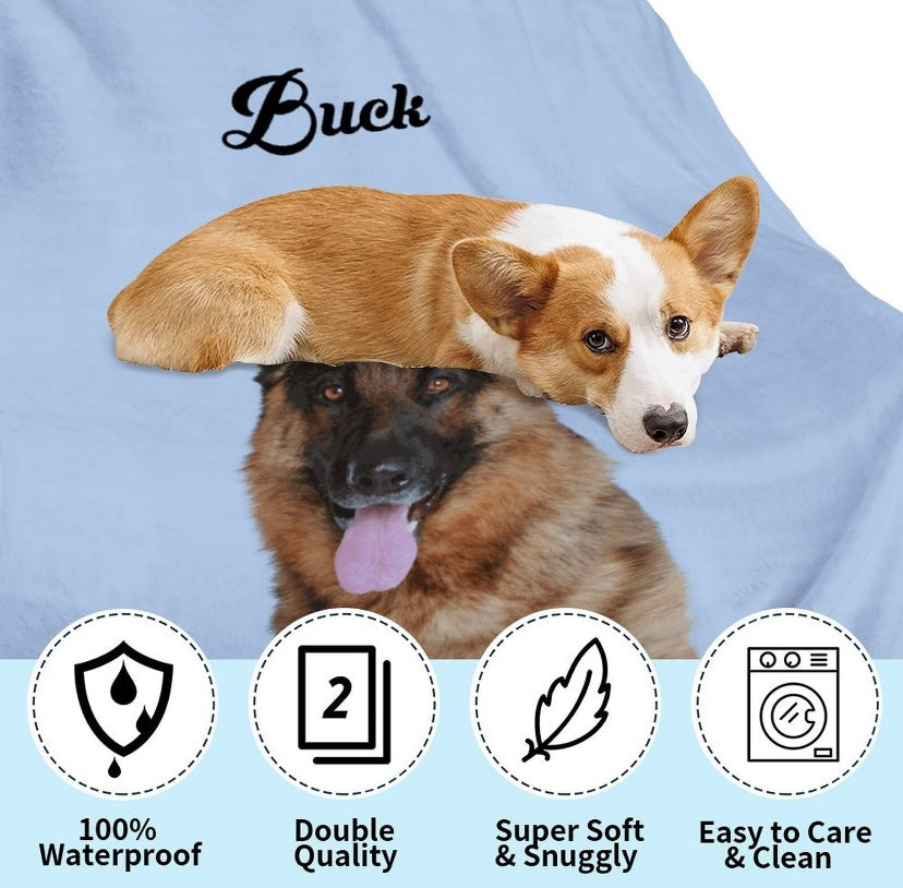 Personalized Pet Blanket