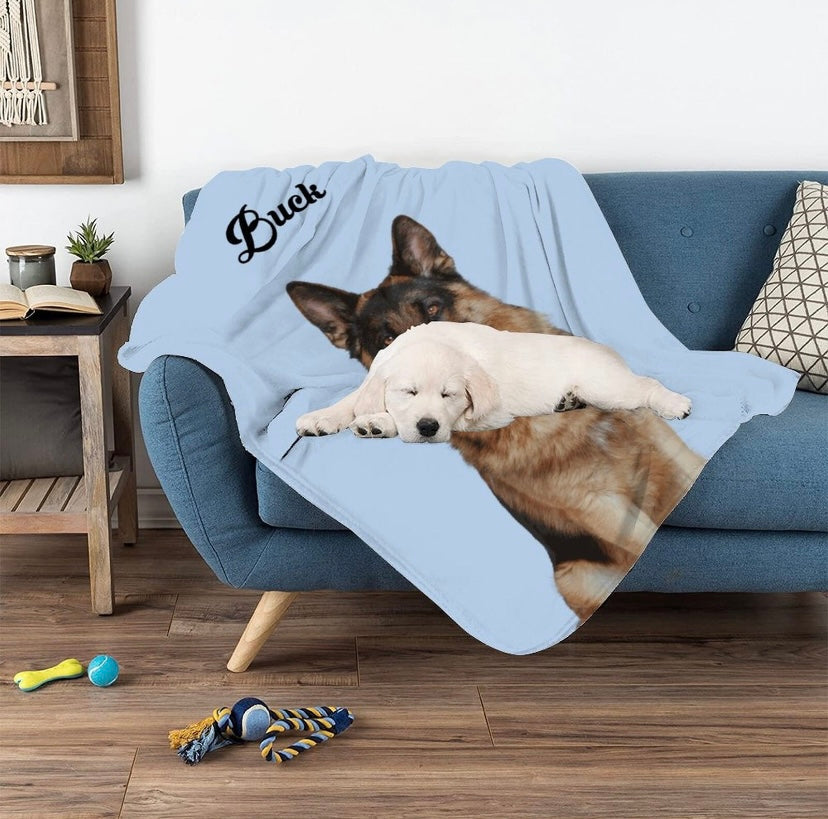 Personalized Pet Blanket