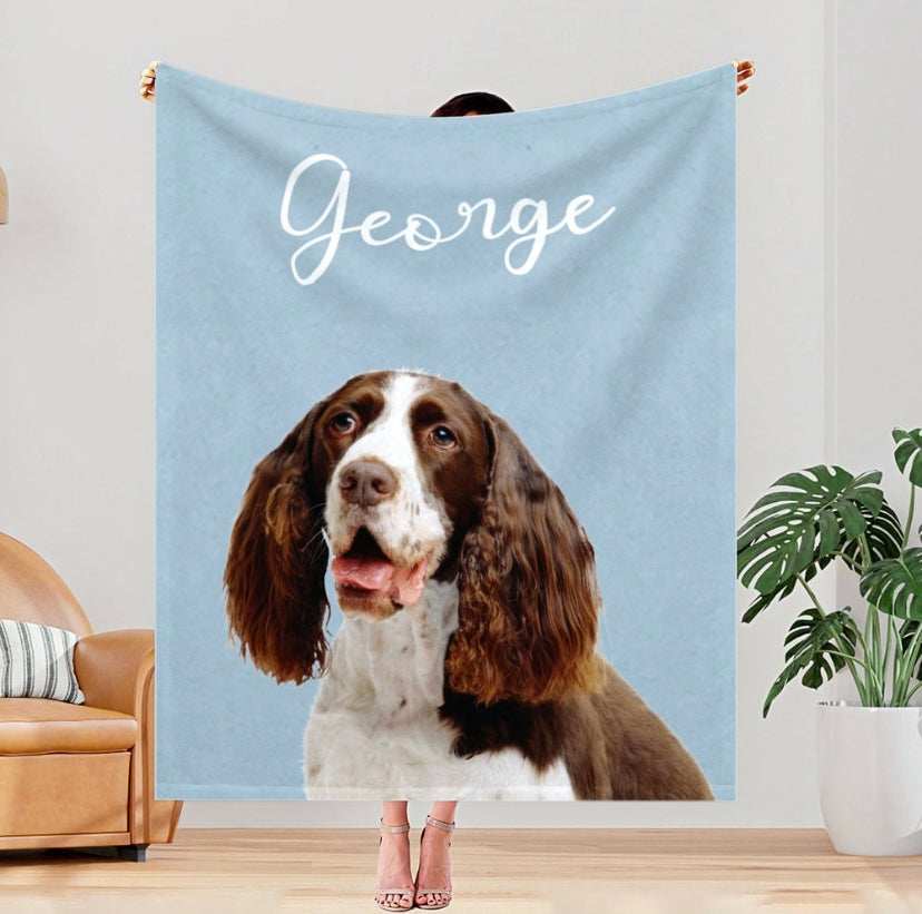 Personalized Pet Blanket