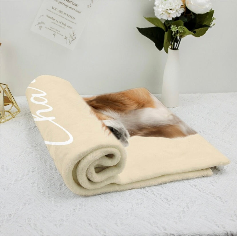 Personalized Pet Blanket