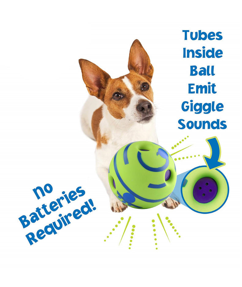 Interactive Dog Toy With Fun Giggle